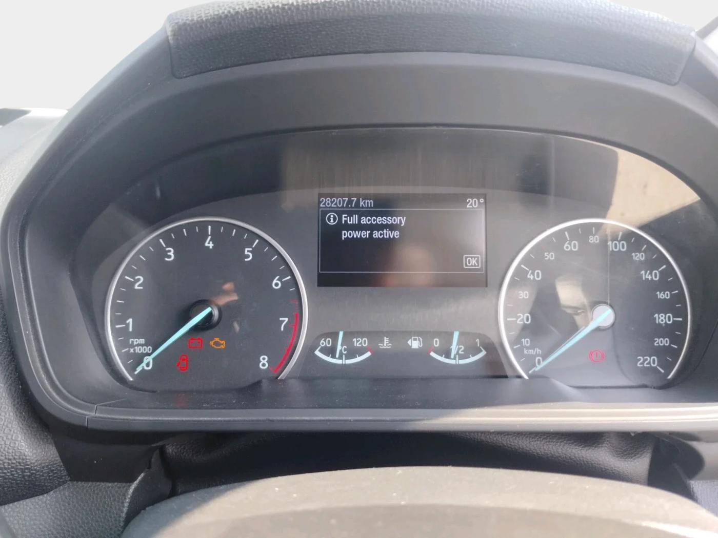2020 Ford Ecosport TITANIUM 1.5L THUNDER EDTION PETROL, Petrol, Manual, 28,319 km, interior