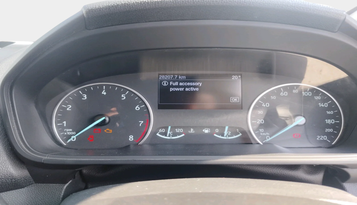 2020 Ford Ecosport TITANIUM 1.5L THUNDER EDTION PETROL, Petrol, Manual, 28,207 km, interior