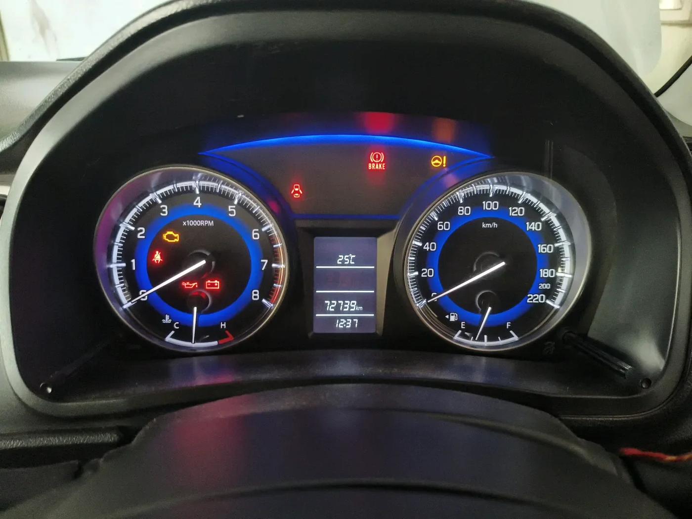 2017 Maruti Baleno DELTA PETROL 1.2, Petrol, Manual, 72,739 km, interior