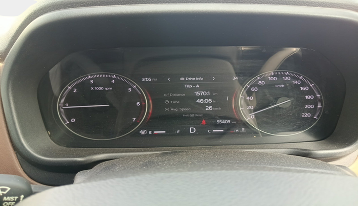 2022 Mahindra SCORPIO-N Z8 L PETROL AT 6 STR, Petrol, Automatic, 55,403 km, interior