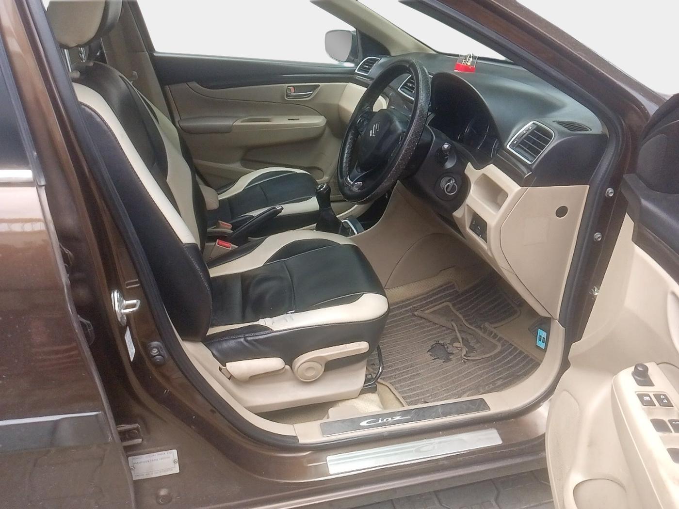 2015 Maruti Ciaz VDI+ SHVS, Diesel, Manual, 1,91,479 km, interior