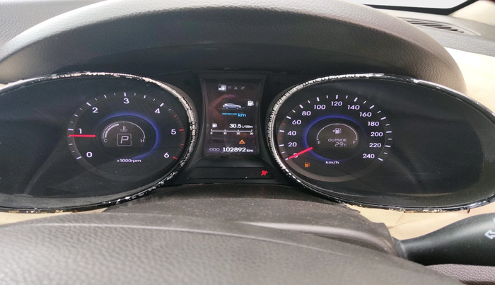 2015 Hyundai Santa Fe 4 WD AT, Diesel, Automatic, 2,07,244 km, interior