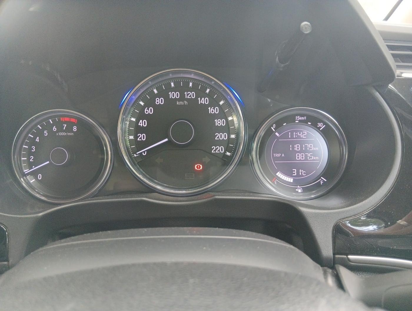 2018 Honda City 1.5L I-VTEC VX, Petrol, Manual, 1,18,179 km, interior