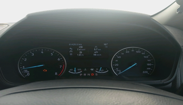 2019 Ford Ecosport TITANIUM + 1.5L PETROL AT, Petrol, Automatic, 61,428 km, interior