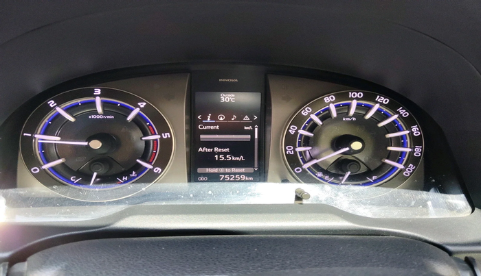 2018 Toyota Innova Crysta 2.4 VX 8 STR, Diesel, Manual, 75,259 km, interior