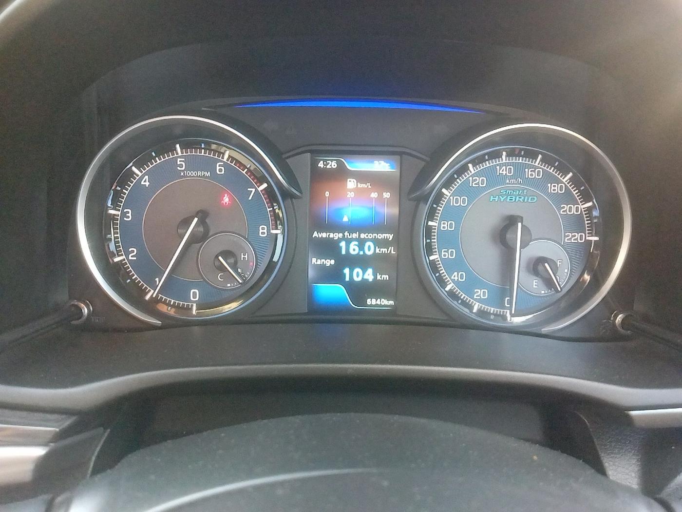 2024 Maruti XL6 ALPHA PLUS MT, Petrol, Manual, 6,840 km, interior