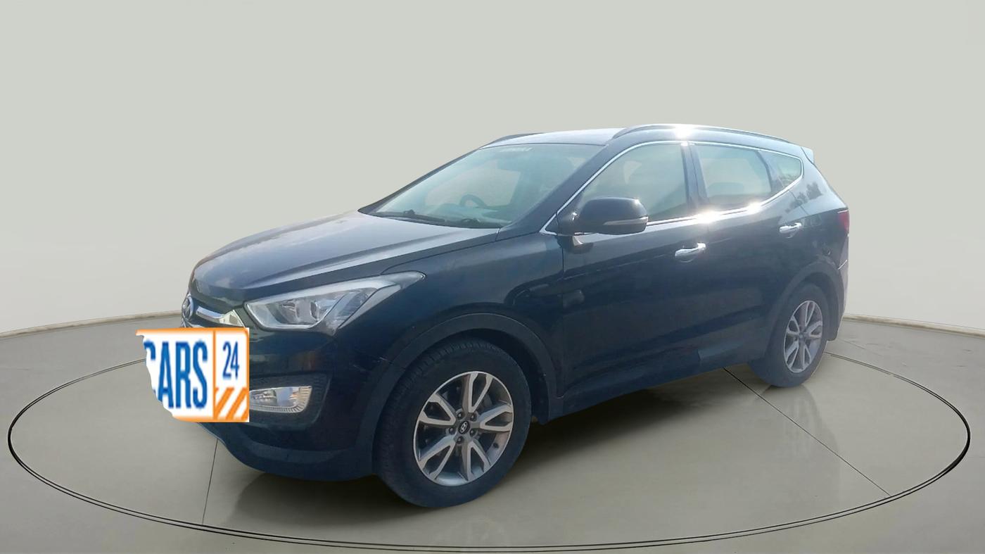 2014 Hyundai Santa Fe 4 WD AT, Diesel, Automatic, 1,69,588 km, exterior