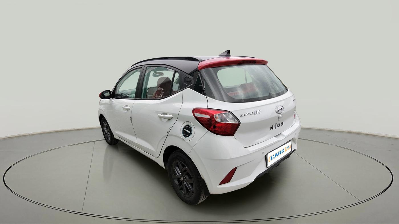 2022 Hyundai GRAND I10 NIOS SPORTZ AMT 1.2 KAPPA VTVT, Petrol, Automatic, 21,722 km, exterior