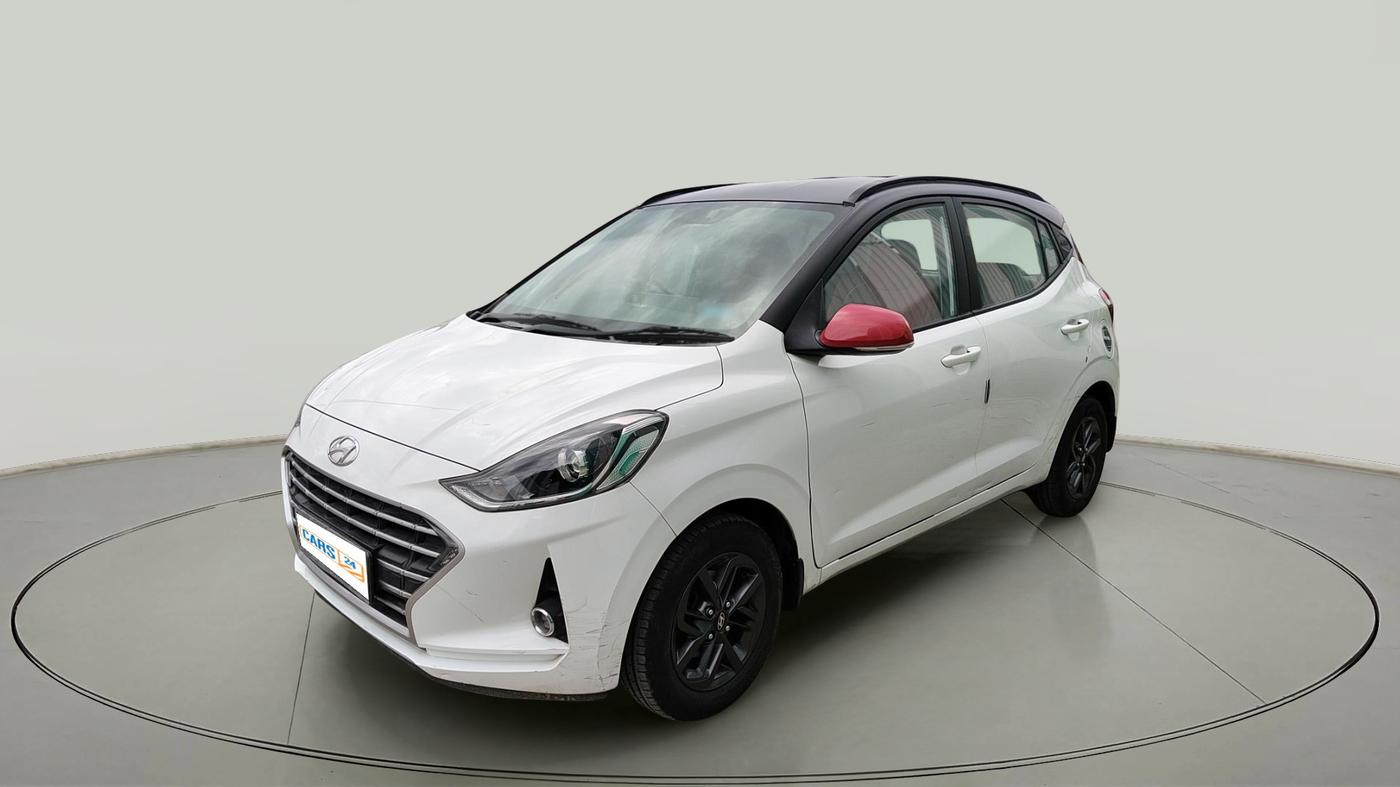 2022 Hyundai GRAND I10 NIOS SPORTZ AMT 1.2 KAPPA VTVT, Petrol, Automatic, 21,722 km, exterior