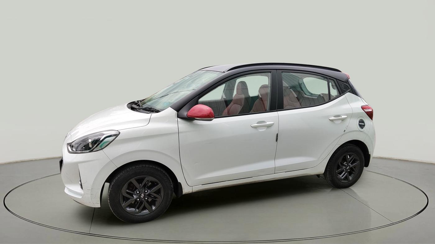 2022 Hyundai GRAND I10 NIOS SPORTZ AMT 1.2 KAPPA VTVT, Petrol, Automatic, 21,722 km, exterior