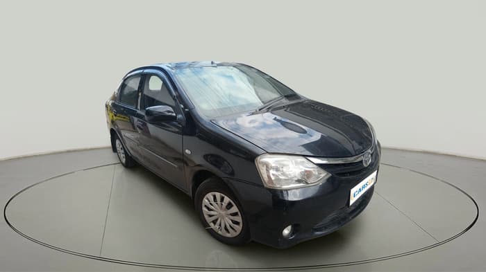 2011 Toyota Etios G, Petrol, Manual, 93,168 km, exterior