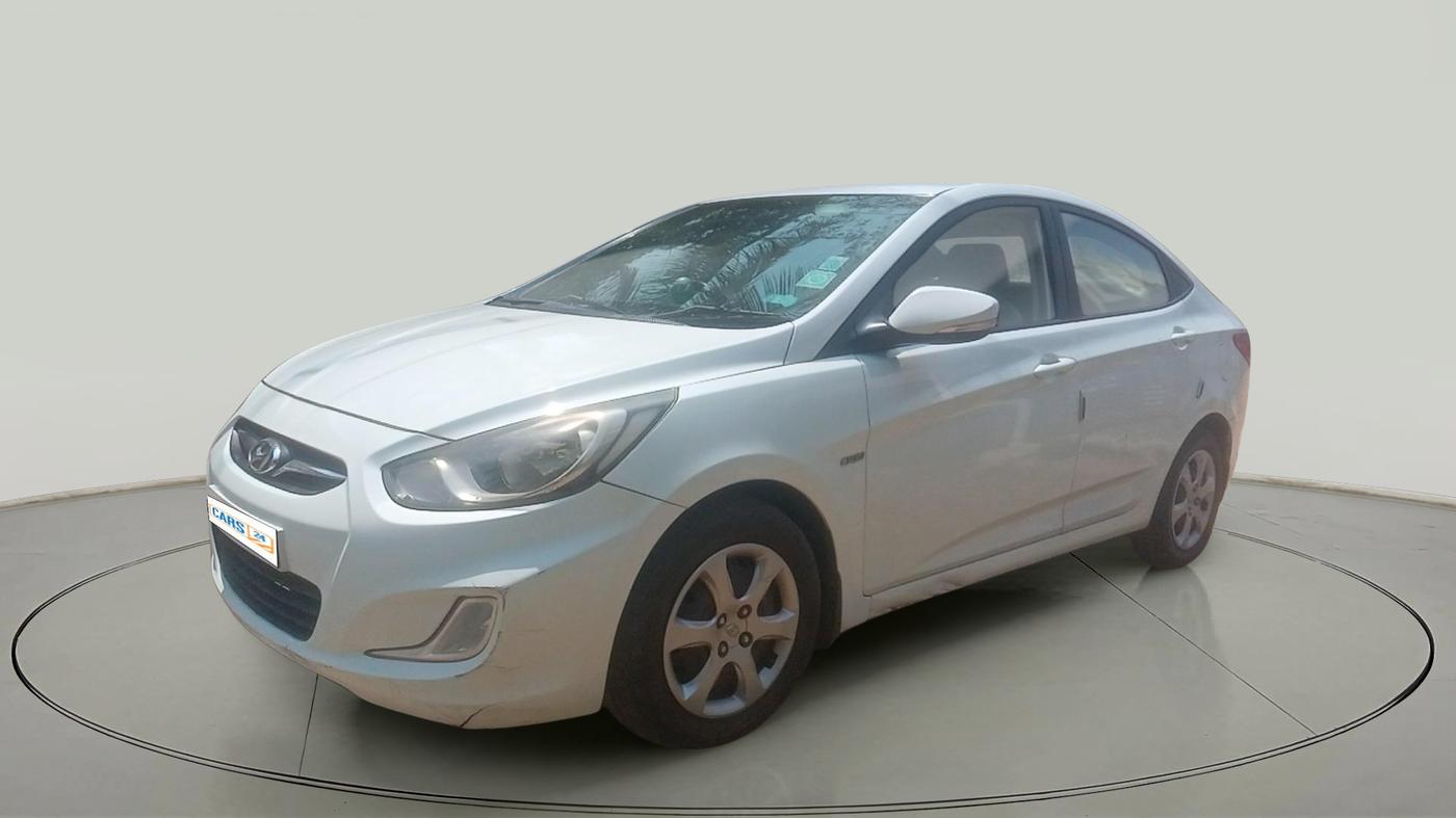 2012 Hyundai Verna FLUIDIC 1.6 CRDI EX, Diesel, Manual, 1,27,373 km, exterior