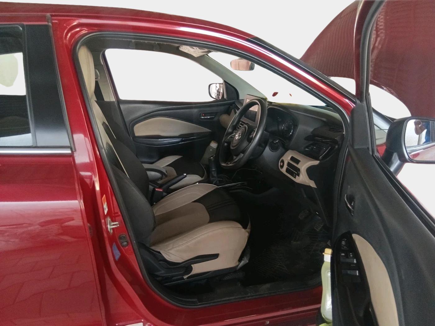 2022 Toyota Glanza G, Petrol, Manual, 58,063 km, interior