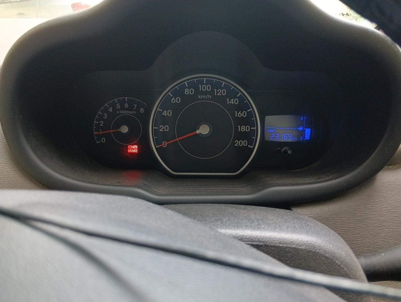 2011 Hyundai i10 SPORTZ 1.2, Petrol, Manual, 23,169 km, interior