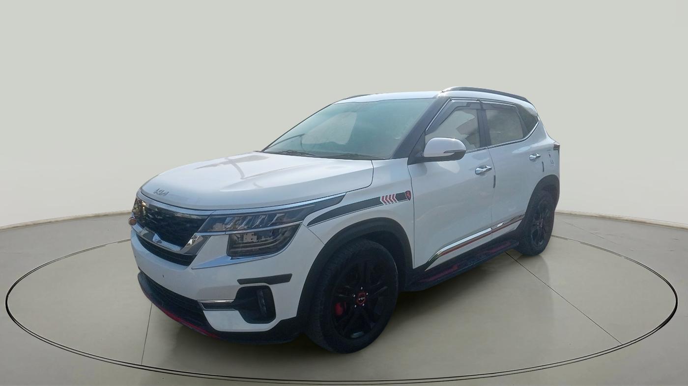 2022 KIA SELTOS HTX IVT 1.5 PETROL, Petrol, Automatic, 69,953 km, exterior