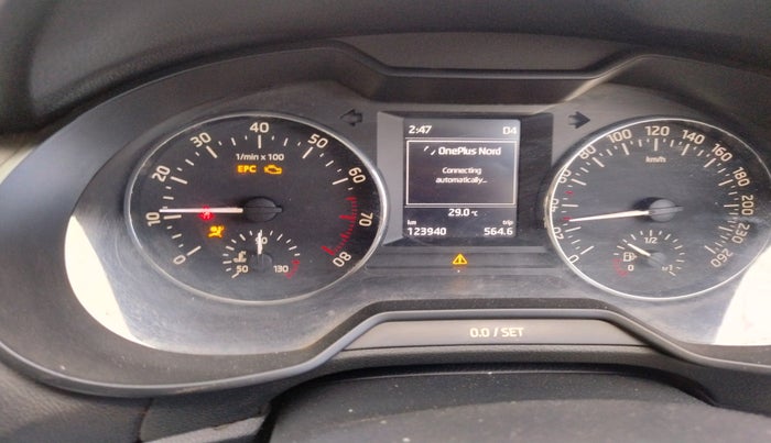 2015 Skoda Octavia ELEGANCE 1.8 TSI AT, Petrol, Automatic, 1,23,940 km, interior