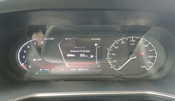 2020 Tata Harrier XZ 2.0L, Diesel, Manual, 83,519 km, interior