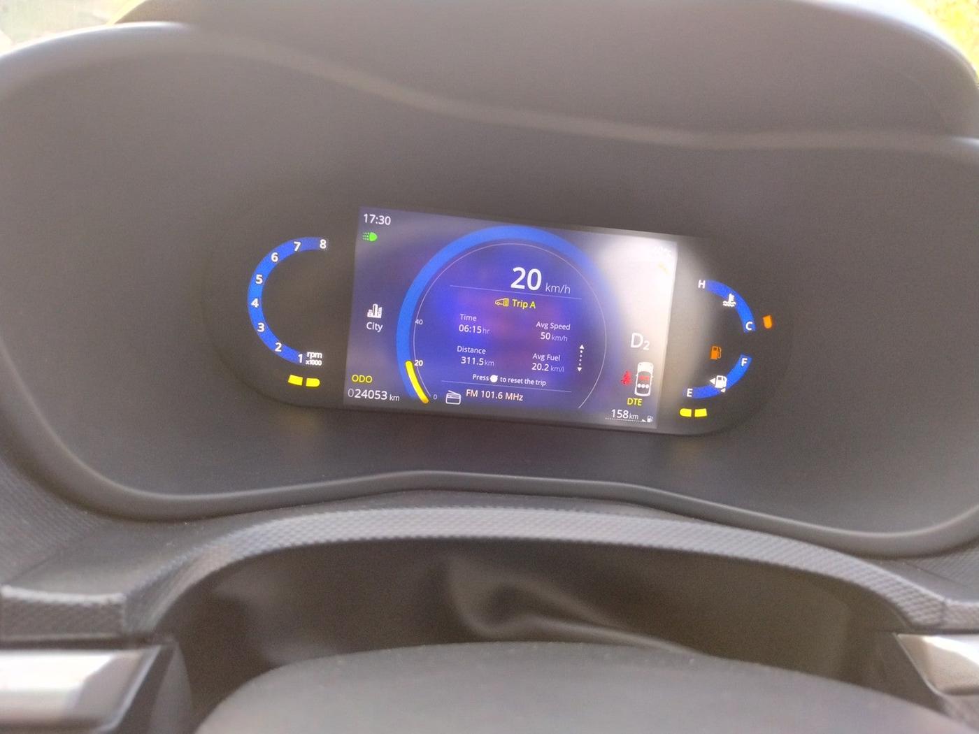 2024 Tata NEXON Creative 1.5 Revotorq 6AMT Dark Edition, Diesel, Automatic, 30,000 km, interior