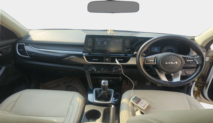 2021 KIA SELTOS HTK PLUS 1.5, Petrol, Manual, 1,13,934 km, interior