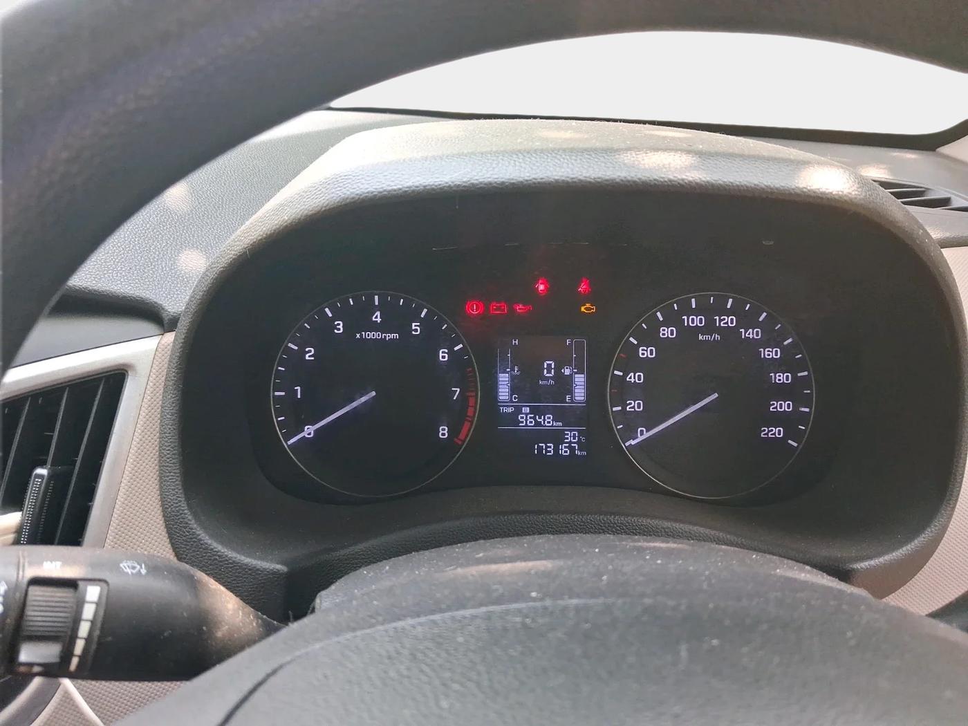 2016 Hyundai Creta S 1.6 PETROL, Petrol, Manual, 1,73,167 km, interior