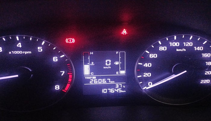 2016 Hyundai Creta S 1.6 PETROL, Petrol, Manual, 1,07,645 km, interior