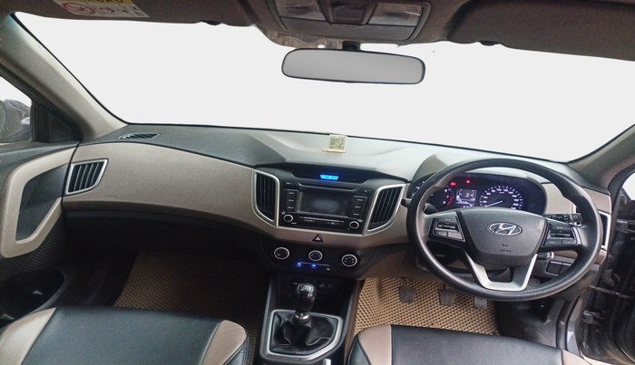 2016 Hyundai Creta S 1.6 PETROL, Petrol, Manual, 1,07,645 km, interior