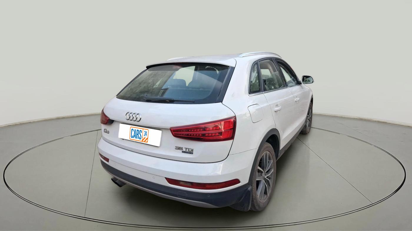 2017 Audi Q3 35 TDI Quattro, Diesel, Automatic, 1,24,159 km, exterior