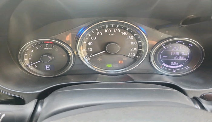 2019 Honda City 1.5L I-VTEC ZX CVT, Petrol, Automatic, 1,14,613 km, interior