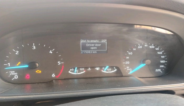 2018 Ford Ecosport TITANIUM 1.5L DIESEL, Diesel, Manual, 2,11,083 km, interior