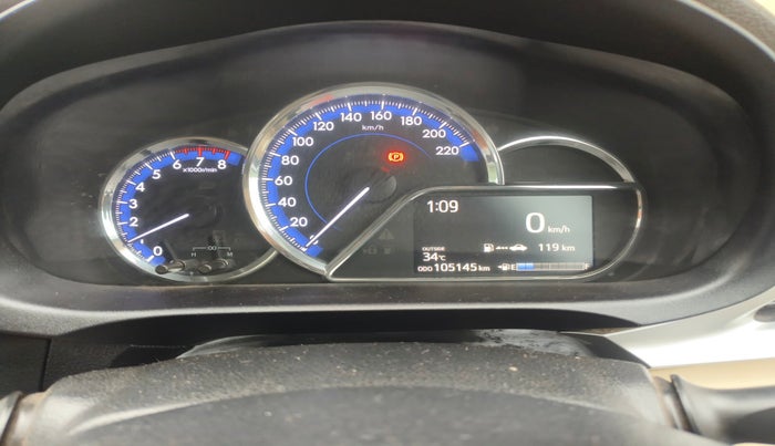 2018 Toyota YARIS G MT, Petrol, Manual, 1,05,145 km, interior