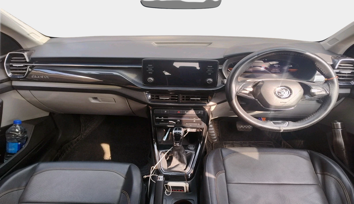 2023 Skoda KUSHAQ STYLE 1.0L TSI AT, Petrol, Automatic, 28,885 km, interior