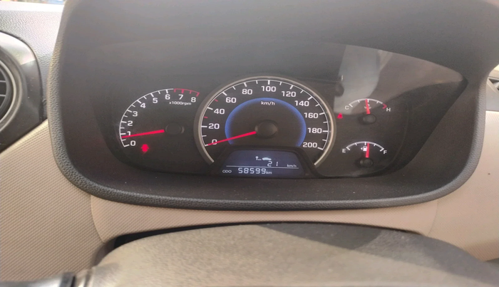 2017 Hyundai Grand i10 SPORTZ 1.2 KAPPA VTVT, Petrol, Manual, 58,599 km, interior