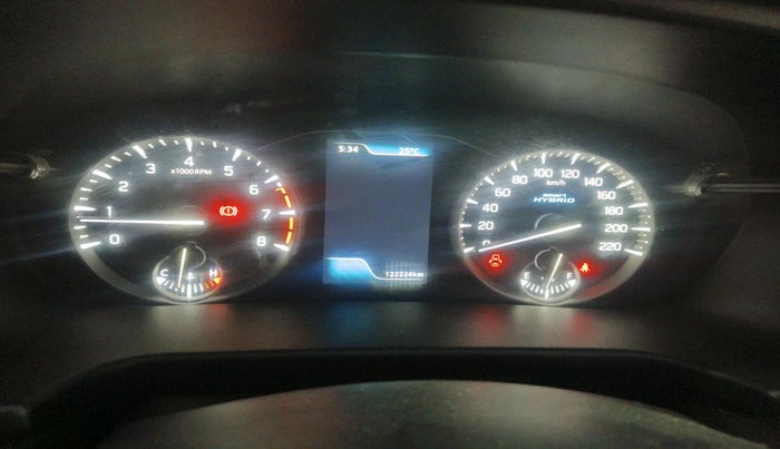 2023 Maruti BREZZA ZXI + SMART HYBRID, Petrol, Manual, 1,22,224 km, interior