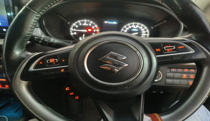 2023 Maruti BREZZA ZXI + SMART HYBRID, Petrol, Manual, 1,22,224 km, interior