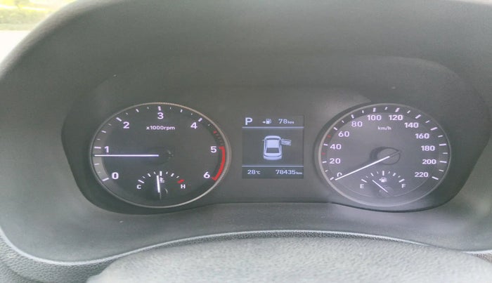 2018 Hyundai Verna 1.6 CRDI SX + AT, Diesel, Automatic, 78,435 km, interior