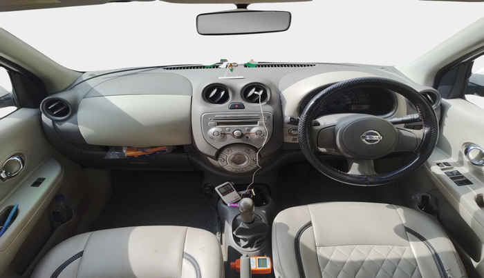 2012 Nissan Micra XV PETROL, Petrol, Manual, 1,26,990 km, interior