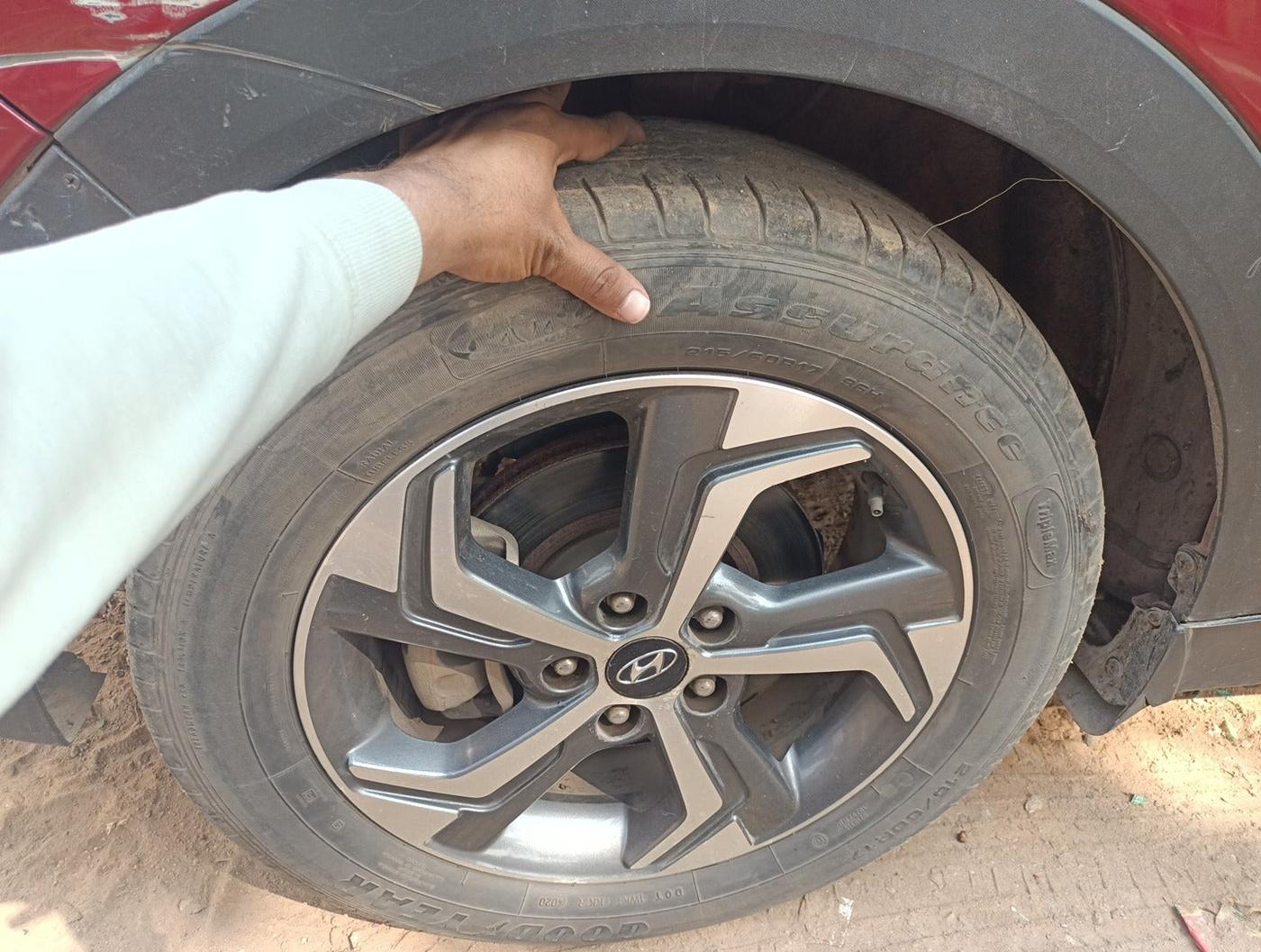 2019 Hyundai Creta SX (O) EXECUTIVE 1.6 PETROL, Petrol, Manual, 80,536 km, tyre