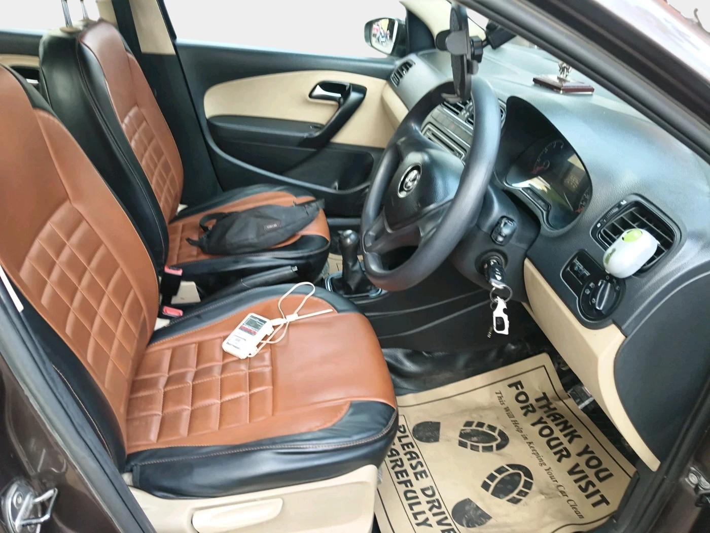 2017 Volkswagen Ameo COMFORTLINE PLUS 1.2L, Petrol, Manual, 1,10,890 km, interior