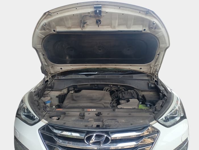 2017 Hyundai Santa Fe 2 WD AT, Diesel, Automatic, 1,20,412 km, exterior