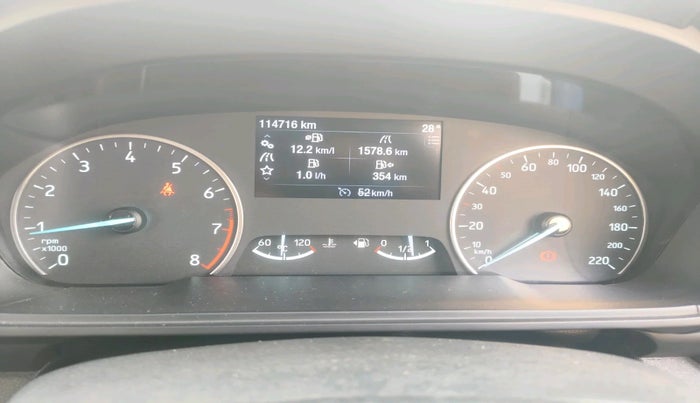 2020 Ford Ecosport TITANIUM 1.5 SPORTS(SUNROOF) PETROL, Petrol, Manual, 1,14,716 km, interior