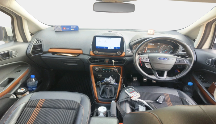 2020 Ford Ecosport TITANIUM 1.5 SPORTS(SUNROOF) PETROL, Petrol, Manual, 1,14,716 km, interior