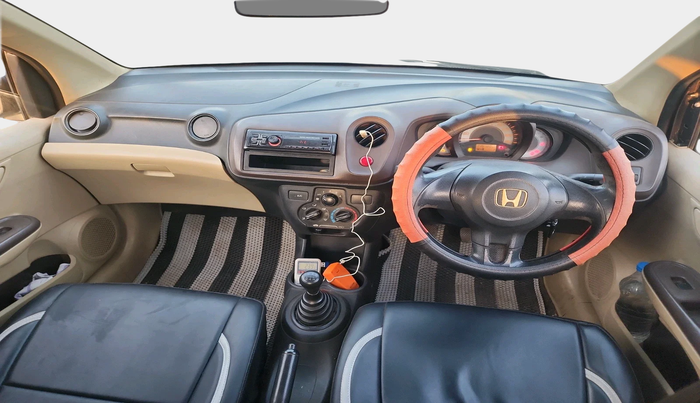 2013 Honda Brio E MT, Petrol, Manual, 1,15,120 km, interior