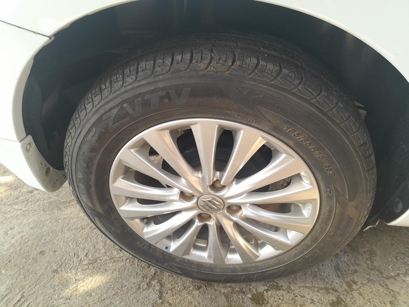 2019 Maruti Ciaz ZETA 1.5 SHVS MT PETROL, Petrol, Manual, 41,131 km, tyre
