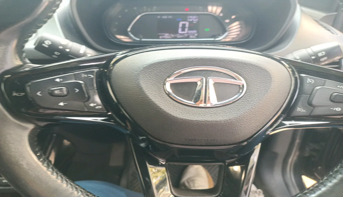 2022 Tata NEXON XZ PLUS (O) PETROL DARK EDITION, Petrol, Manual, 67,799 km, interior