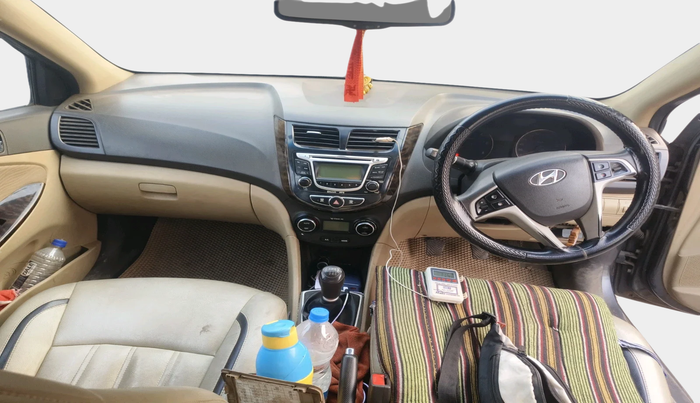 2013 Hyundai Verna FLUIDIC 1.6 CRDI EX, Diesel, Manual, 85,215 km, interior