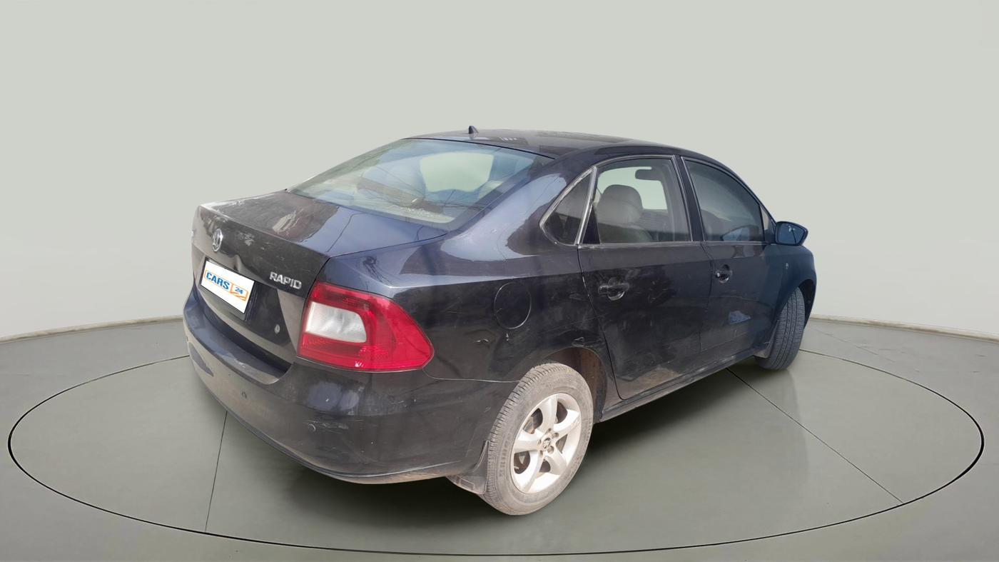 2014 Skoda Rapid 1.5 TDI CR ELEGANCE, Diesel, Manual, 1,42,446 km, exterior