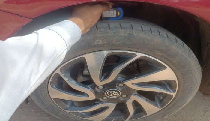 2021 Toyota Glanza V, Petrol, Manual, 59,850 km, tyre