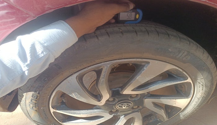 2021 Toyota Glanza V, Petrol, Manual, 59,850 km, tyre