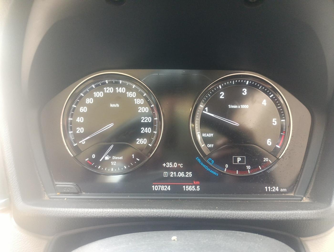 2019 BMW X1 sDrive 20d x Line, Diesel, Automatic, 1,09,000 km, interior