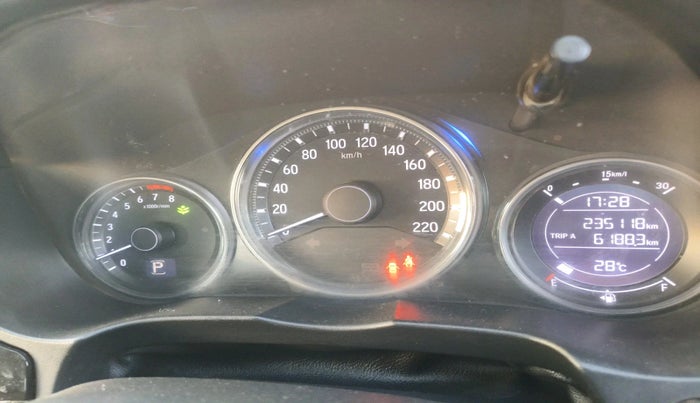 2017 Honda City 1.5L I-VTEC ZX CVT, Petrol, Automatic, 2,35,118 km, interior